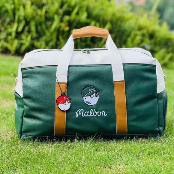 Malbon Golf Clothing Bag Outdoor Sports Large Capacity Tennis Carryall 1pc - Picture 1 of 6
